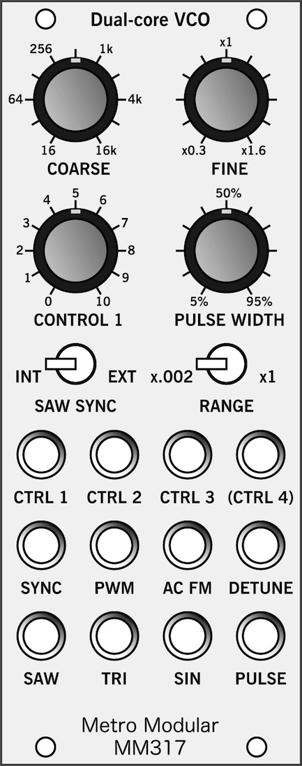 MM317 panel